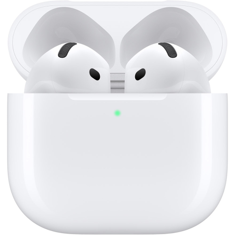 Casti APPLE AirPods 4, True Wireless, Bluetooth, In-Ear, Microfon, Carcasa Incarcare USB-C, alb [1]