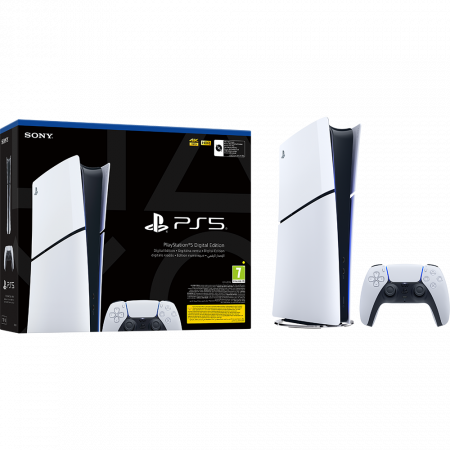 Sony PlayStation 5 Digital Slim Edition 1TB SSD Wi-Fi Alb [1]