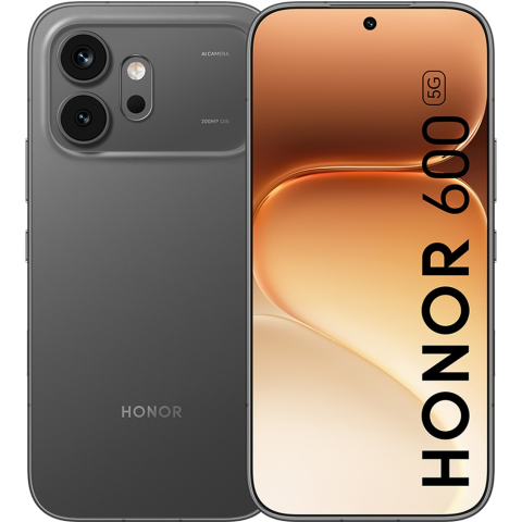 600 5G - HONOR 600, 256GB, 8GB RAM, Dual SIM, Black