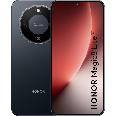 HONOR Magic 8 Lite, 512GB, 8GB RAM, Dual SIM, Midnight Black [0]