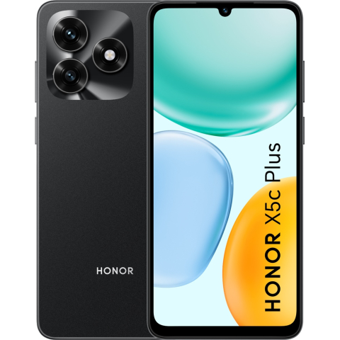 HONOR X5c Plus, 128GB, 4GB RAM, Dual SIM, Midnight Black [0]