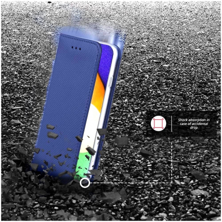Husa Motorola Edge 60 Fusion Smart Magnet Albastru [1]
