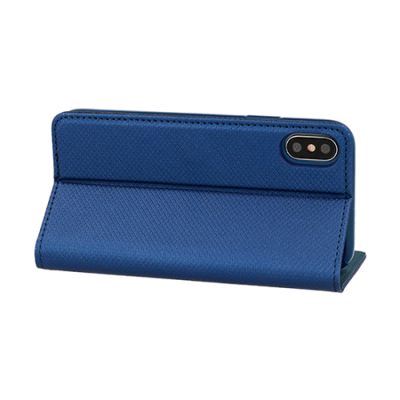 Husa Motorola Moto G85 Carte Smart Magnet Albastru [2]