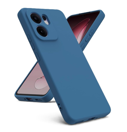 Reno 13F 5G - Husa Oppo Reno 13F  Silicon TPU Albastru Inchis