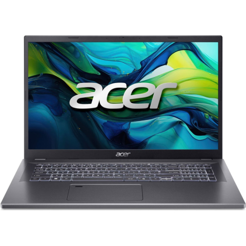 Laptop - Laptop Acer Aspire 17 A17-51M (Procesor Intel Core 7 150U (12M Cache, up to 5.40 GHz) 17.3" FHD, 16GB LPDDR5, 1TB SSD, Intel Graphics, Linux, Gri)