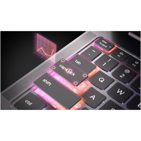 Laptop Lenovo Yoga Pro 9 16IAH10 cu procesor Intel® Core™ Ultra 7 255H pana la 5.1GHz, 16" 2.8K WQXGA+, OLED, 120Hz, 32GB LPDDR5x RAM, 1TB SSD, NVIDIA® GeForce RTX™ 5060 8GB GDDR7, Windows® 11 Home, L [18]