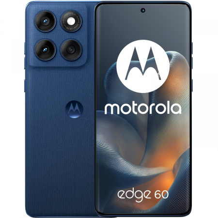 Telefoane - Motorola Edge 60, Dual SIM, 256GB, 8GB RAM, 5G PANTONE Gibraltar Sea