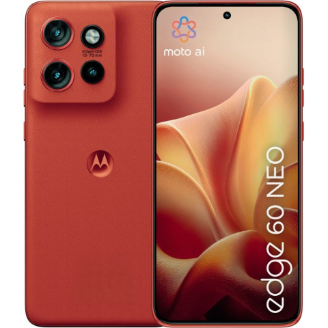 Telefoane - Motorola Edge 60 Neo, 8GB RAM, 256GB, 5G, Pantone Poinciana