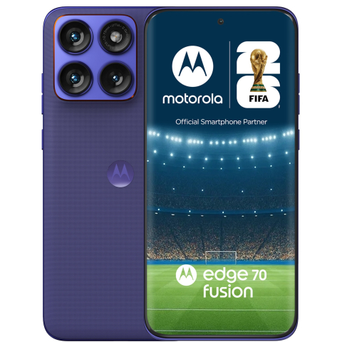 Telefoane - Motorola edge 70 fusion, 7000 mAh, 256GB, 8GB RAM, 5G, PANTONE Orient Blue
