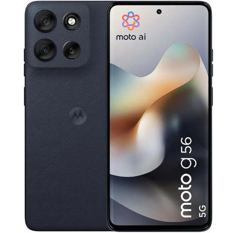 Motorola Moto g56, 8GB RAM, 256GB, 5G, Black Oyster [0]