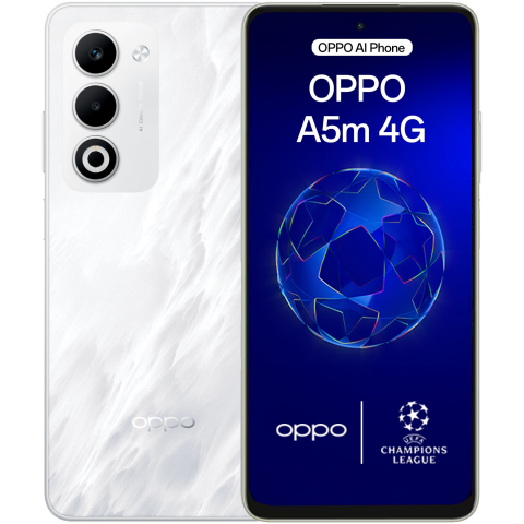 OPPO A5m, Dual SIM, 8GB RAM, 256GB, 4G, Mist White [0]