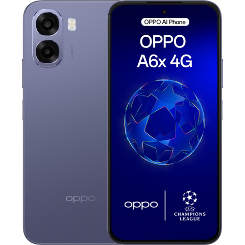 OPPO A6x, 128GB, 4GB RAM, Dual SIM, Black Purple [0]