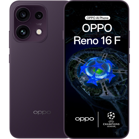 Reno16 F 5G - OPPO Reno 16 F 5G, 256GB, 8GB RAM, Dual SIM, Purple Black