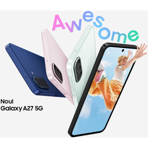 SAMSUNG Galaxy A27 5G, 128GB, 6GB RAM, Dual SIM, Blue [9]