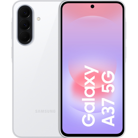 Samsung - SAMSUNG Galaxy A37 5G, 128GB, 6GB RAM, Dual SIM, Awesome White
