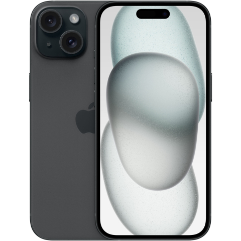 15 5G - Telefon APPLE iPhone 15 5G, 128GB, Black