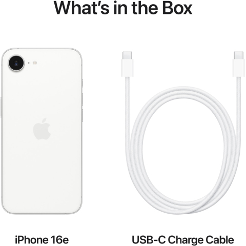 Telefon APPLE iPhone 16E, 128GB, White [5]