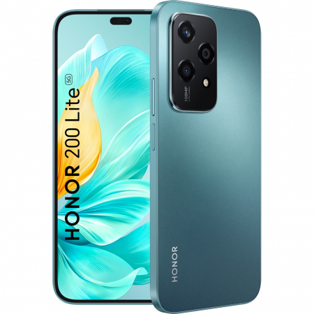 Telefon HONOR 200 Lite 5G, 256GB, 8GB RAM, Dual SIM, Cyan Lake [0]