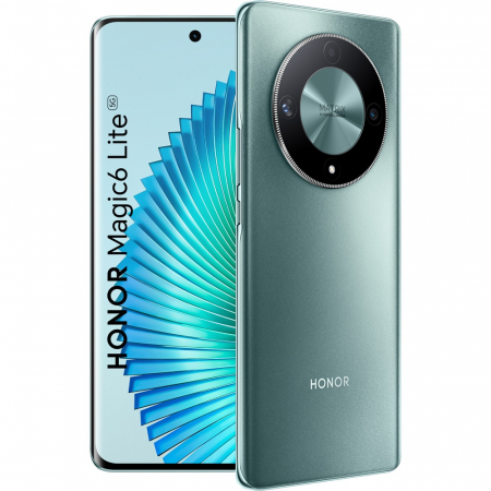 Telefon HONOR Magic6 Lite 5G, 256GB, 8GB RAM, Dual SIM, Emerald Green [0]
