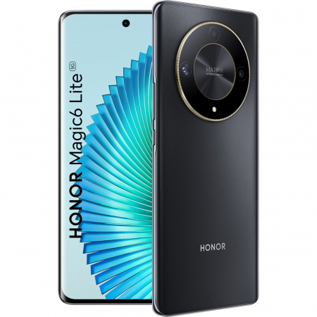 Telefon HONOR Magic6 Lite 5G, 256GB, 8GB RAM, Dual SIM, Midnight Black [0]