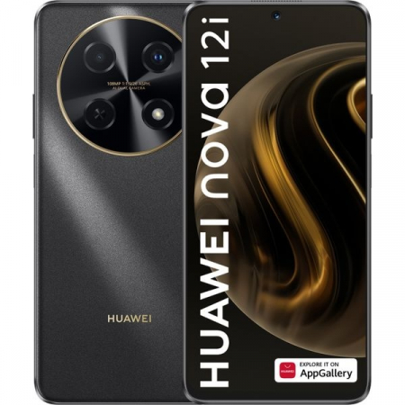 Telefon HUAWEI nova 12i, 128GB, 8GB RAM, Dual SIM, Black [0]