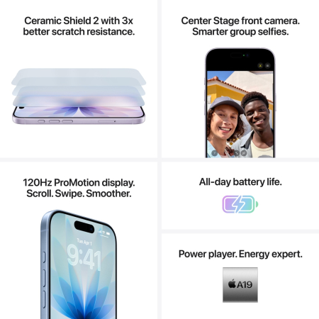 Telefon Mobil APPLE iPhone 17 5G, 256GB [7]