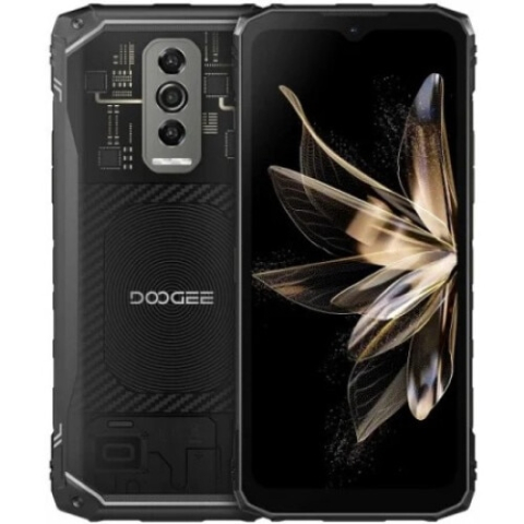Blade 10 Ultra - Telefon mobil Doogee Blade 10 Ultra, Negru Tranparent, 4G, 6.56" HD+ 90Hz, 20GB RAM(8GB + 12GB extensibil), 256GB ROM, 50MP, Spreadtrum T606, Android 14, 5150mAh, Face ID, NFC, Dual SIM