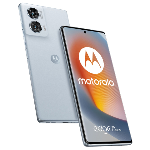 Telefon mobil Motorola Edge 50 Fusion, Dual SIM, 256GB, 8GB, 5G, Marshmallow Blue [9]