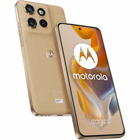 Telefon mobil Motorola Edge 50 Neo, Dual SIM, 256GB, 8GB RAM, 5G, Pantone Latte [0]