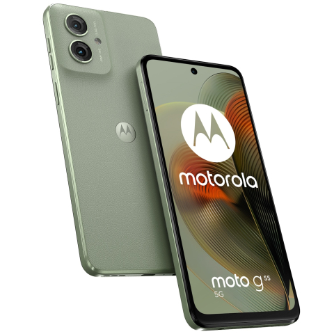 Telefon mobil Motorola Moto g55, Dual SIM, 256GB, 8GB RAM, 5G, Smoky Green [7]