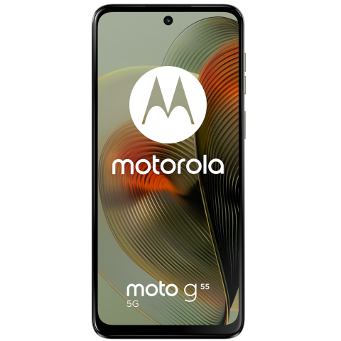 Telefon mobil Motorola Moto g55, Dual SIM, 256GB, 8GB RAM, 5G, Smoky Green [1]