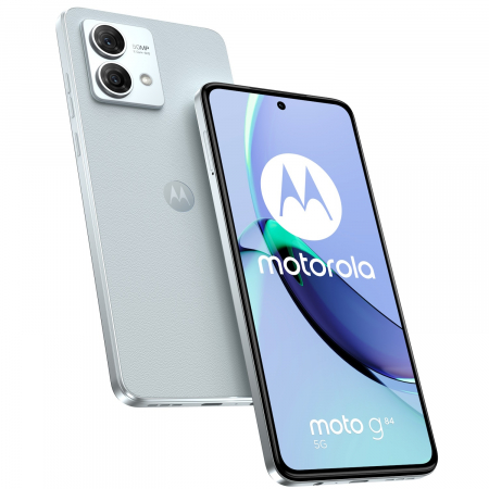 Telefon mobil Motorola Moto g84, Dual SIM, 256GB, 8GB RAM, 5G, Marshmallow Blue [7]