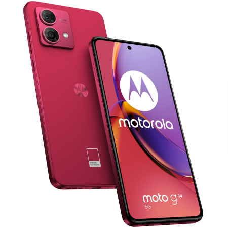 Telefon mobil Motorola Moto g84, Dual SIM, 256GB, 8GB RAM, 5G, Viva Magenta [9]