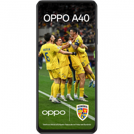 Telefon mobil OPPO A40, 4GB RAM, 128GB, Sparkle Black [0]
