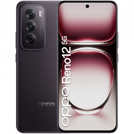 Telefoane - Telefon mobil Oppo Reno12, 12GB RAM, 256GB, 5G, Black Brown