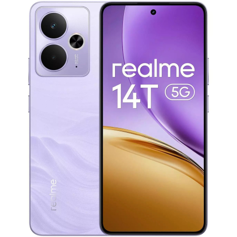 14T 5G - Telefon mobil REALME 14T 5G 8GB 256GB Lightning Purple