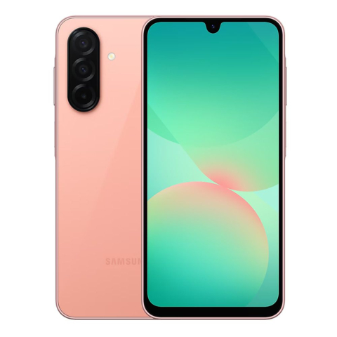 GALAXY A26 5G - Telefon mobil Samsung Galaxy A26, Dual SIM, 8GB RAM, 256GB, 5G, Peach Pink