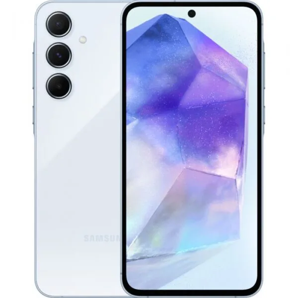 Telefon mobil Samsung Galaxy A55, Dual SIM, 8GB, 256GB, 5G, Awesome IceBlue [0]