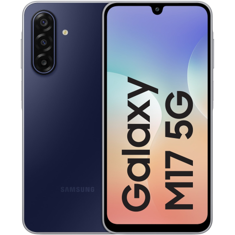 Telefon mobil Samsung Galaxy M17, 4GB RAM, 128GB, 5G, Sapphire Black [0]