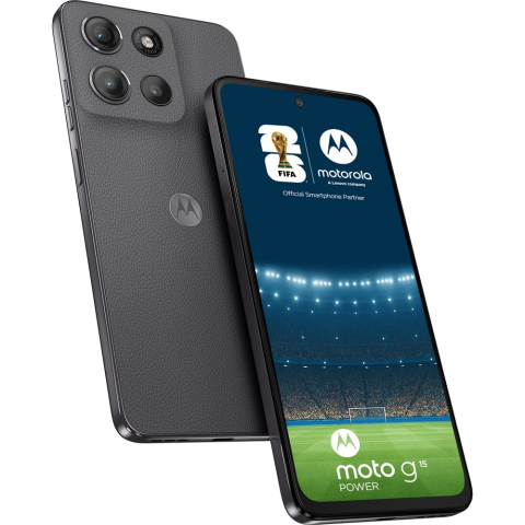 Telefon MOTOROLA Moto G15 Power, 256GB, 8GB RAM, Dual-Sim, Gravity Grey [0]