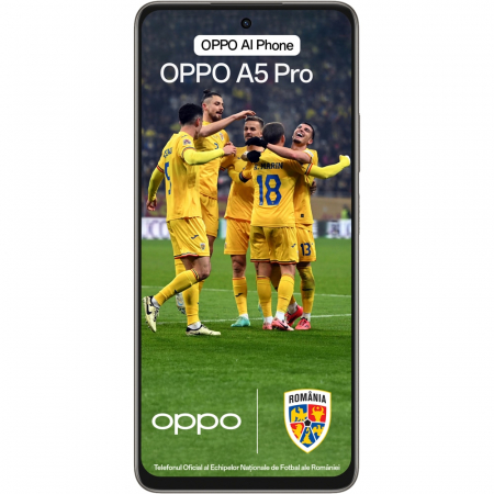 Telefon OPPO A5 Pro 5G, 256GB, 8GB RAM, Dual SIM, Black Brown [1]