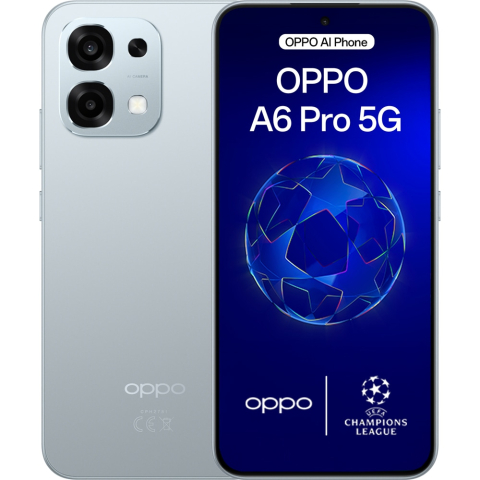 A6 Pro 5G - Telefon OPPO A6 Pro 5G, 256GB, 8GB RAM, Dual SIM, Lunar Titanium