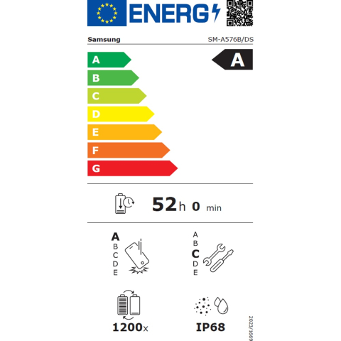 Telefon SAMSUNG Galaxy A57 5G, 128GB, 8GB RAM, Dual SIM, Awesome Navy [10]