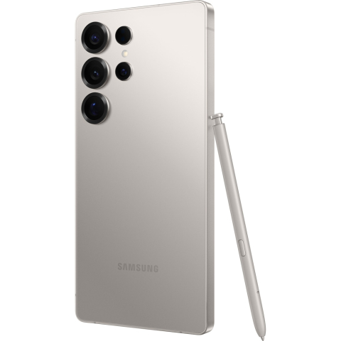 Telefon SAMSUNG Galaxy S25 Ultra 5G, 256GB, 12GB RAM, Dual SIM, Titanium White Gray [12]