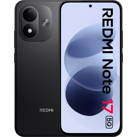 REDMI NOTE 17 5G - XIAOMI Redmi Note 17 5G, 128GB, 4GB RAM, Dual SIM, Black