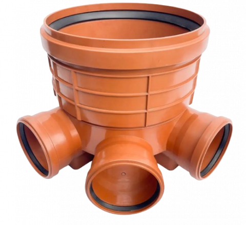 Canalizare - Camin inspectie canalizare PVC D400 3 intrari / 1 iesire DN160
