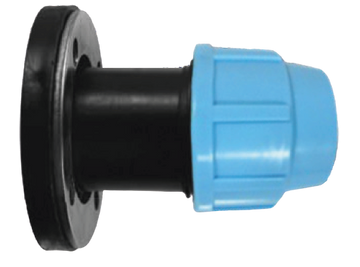 Robineti si vane industrie - Adaptor flansa compresiune DN 90x3"