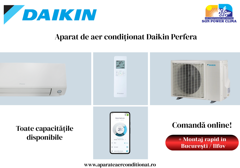 Daikin Perfera – Tehnologie premium pentru un climat ideal