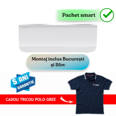Gree Bora A4 12000 BTU- pachet cu montaj inclus aer conditionat București și Ilfov