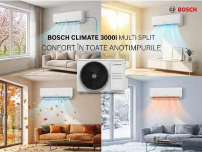 Confort in toate anotimpurile Bosch Climate 3000i